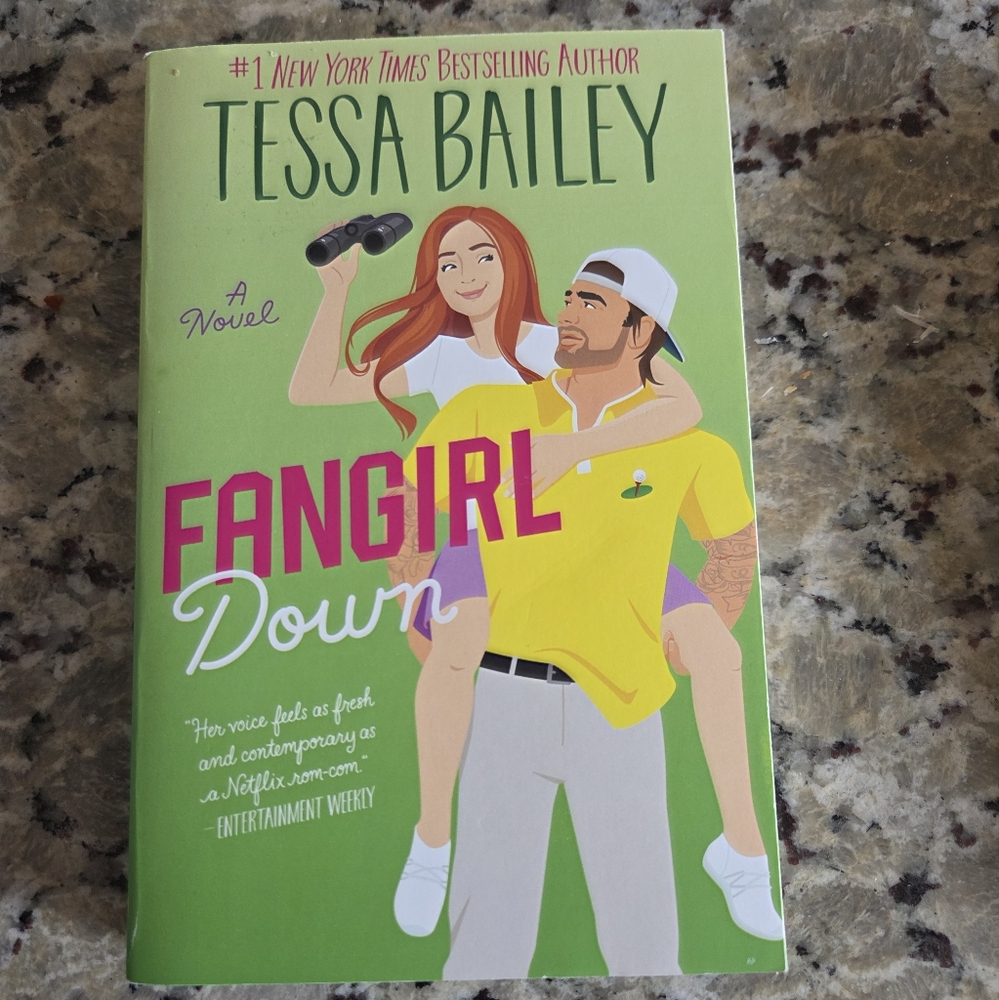 Fangirl Down Novel by Tessa Bailey